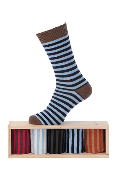 commercial photo of a sock set